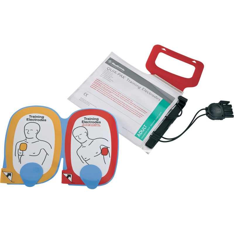 Adult AED QUIK-PAK Training Electrode Set