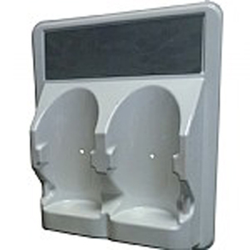 2x500ml Eyewash Station, Empty