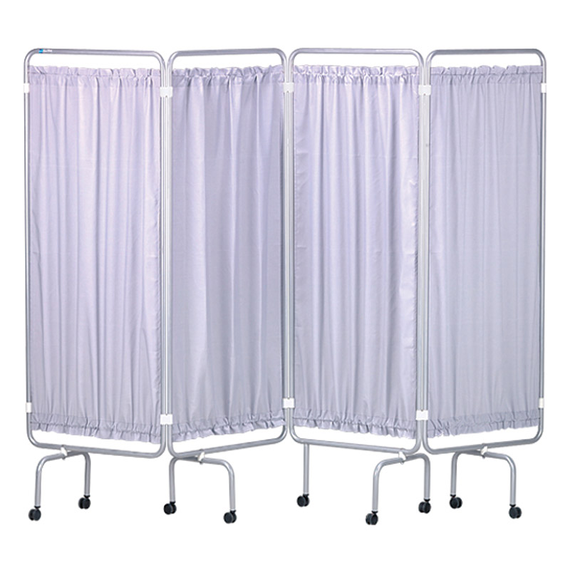 Medical Screen & Curtains White Epoxy Frame