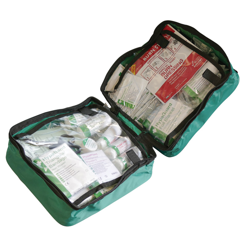 British Standard Compliant First Aid Grab Bag, Small