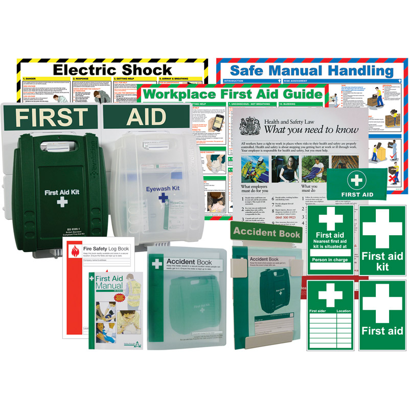British Standard Compliant Comprehensive First Aid Compliance Pack