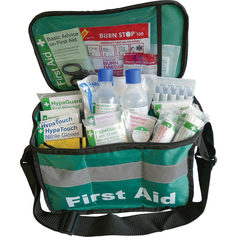 British Standard Compliant Comprehensive First Aider Haversack