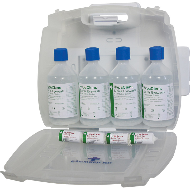 HypaClens Evolution Plus 4 x 500ml Eyewash Kit without Mirror