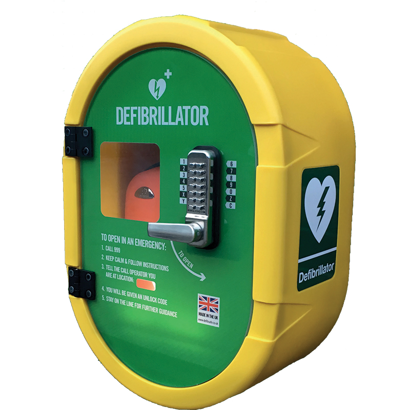 Defibsafe Outdoor Aed Cabinet Unlocked First Safety