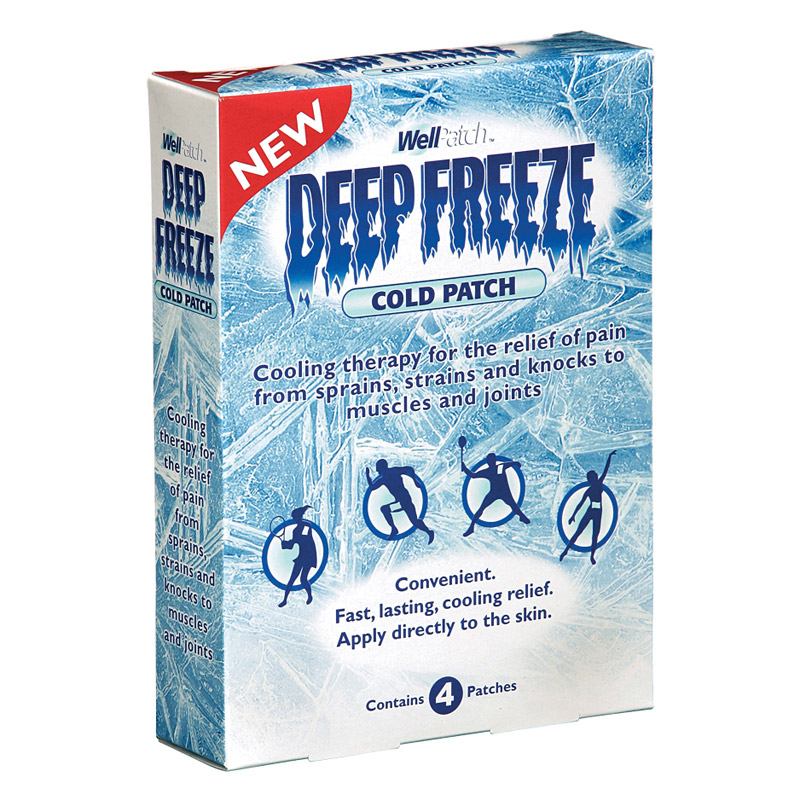 Deep Freeze Cold Patch Pack of 4