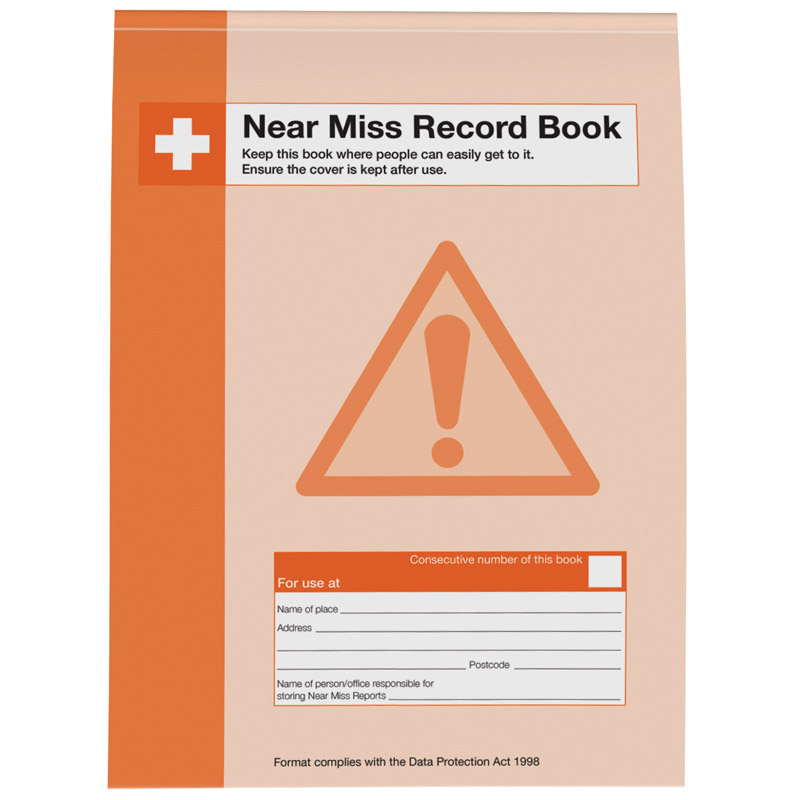 Near Miss Record Book, A4