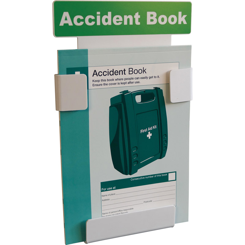 Accident Book Station with FREE Accident Book (A4)