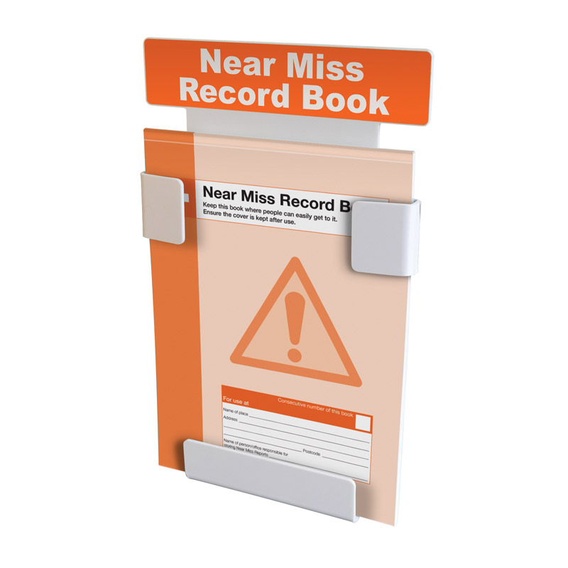 Near Miss Record Book Station with FREE Near Miss Record Book