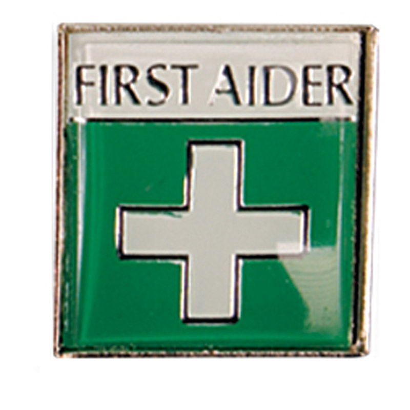 Badge (Metal) First Aid