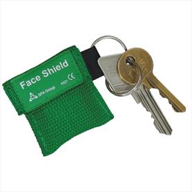 HypaGuard Face Shield in Key Fob