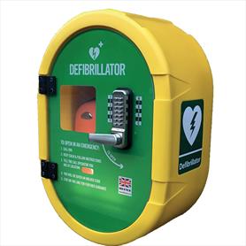 DefibSafe Outdoor AED Cabinet with Keypad Lock