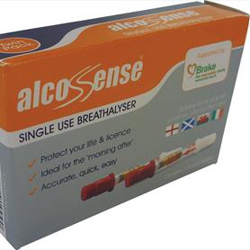 AlcoSense Alcohol Breathalyser, Single