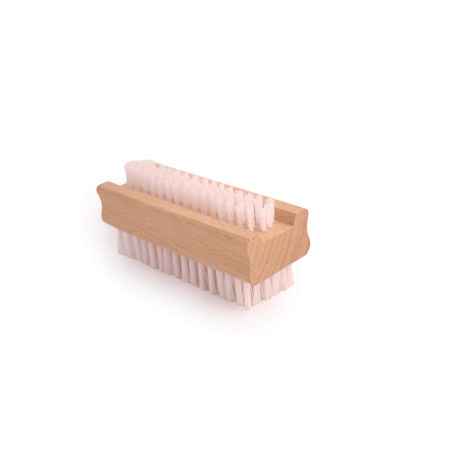 Double Sided Wooden Nail Brush 