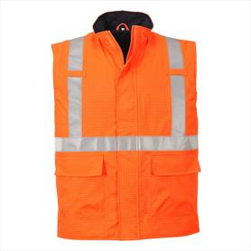 Bizflame Rain Hi-Vis Antistatic FR Bodywarmer