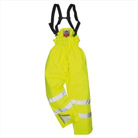 Bizflame Rain Unlined - Hi-Vis Antistatic FR Trouser