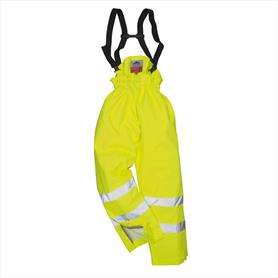 Bizflame Rain Lined- Hi-Vis Antistatic FR Trouser