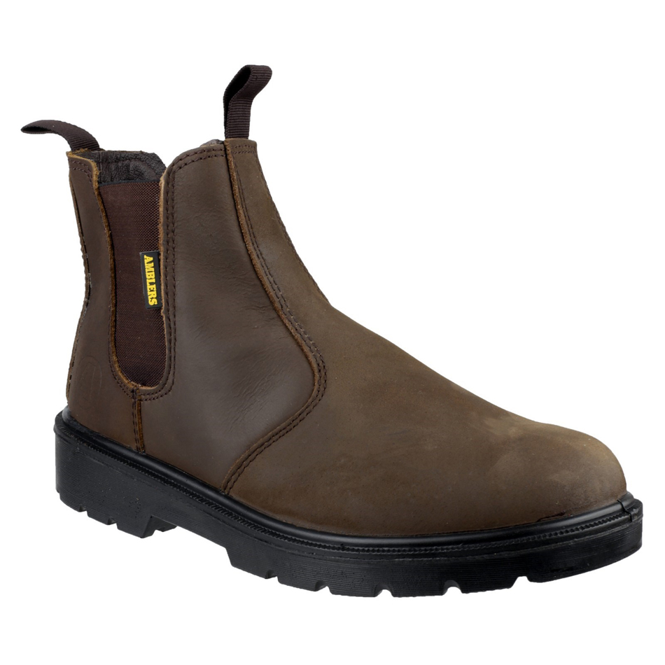 FS128 Hardwearing Pull On Safety Dealer Boot