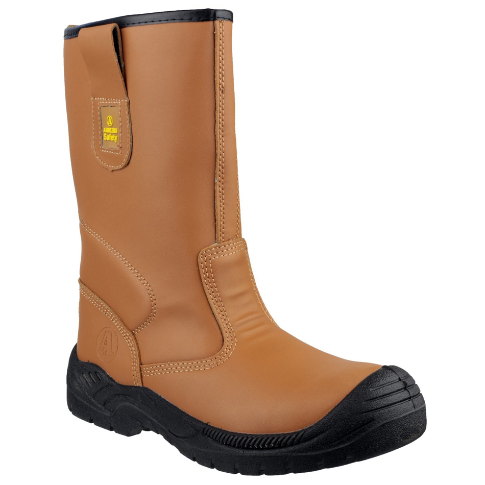 FS142 Water Resistant Pull On Safety Rigger Boot