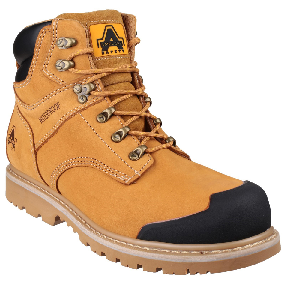 FS226 Goodyear Welted Waterproof Lace up Industrial Safety Boot