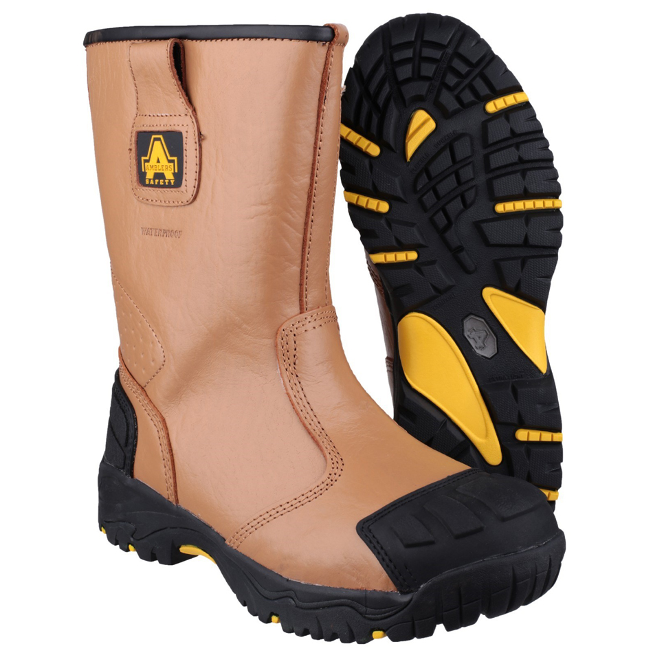 FS143 Waterproof pull on Safety Rigger Boot - First Safety