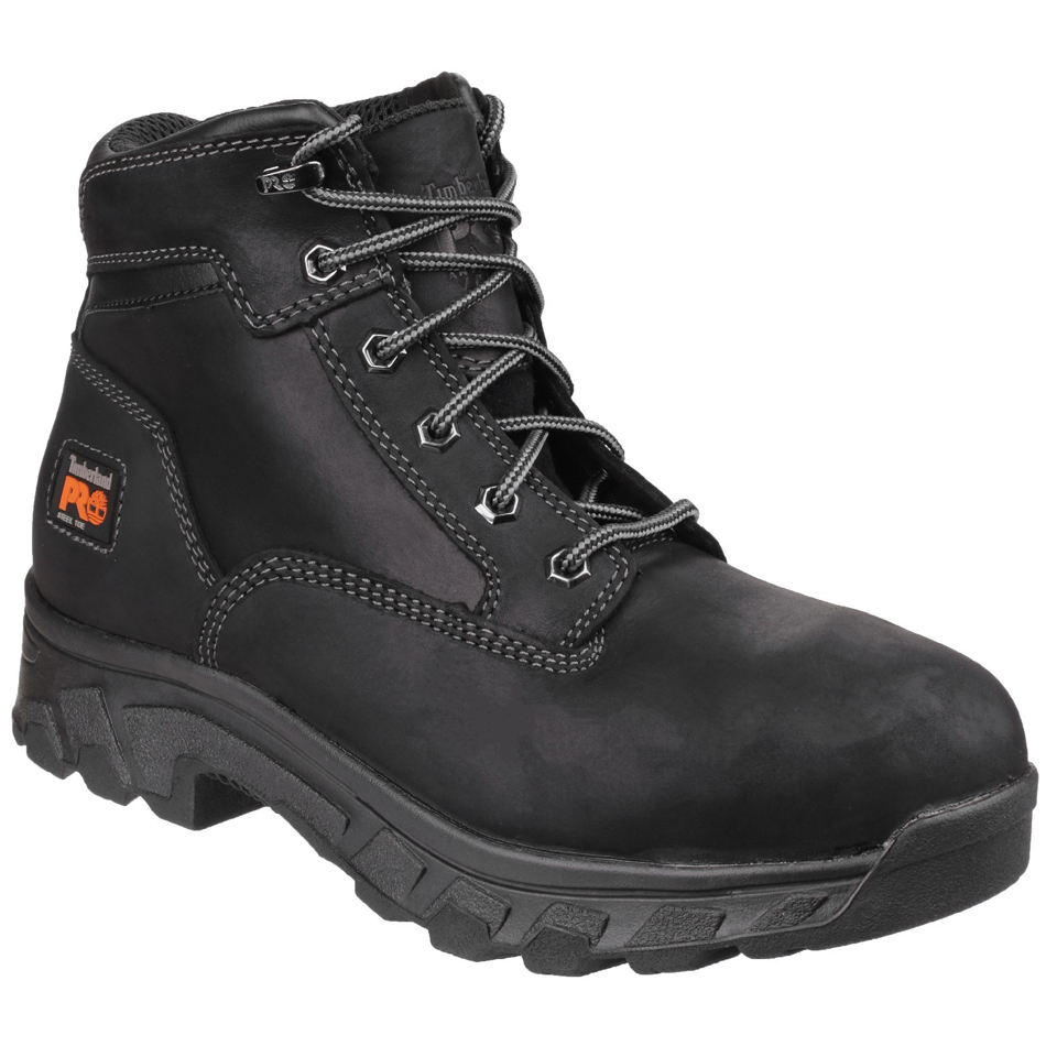 Workstead Lace-up Safety Boot Black