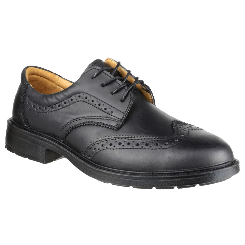 FS44 Antistatic Lace up Brogue Safety Shoe