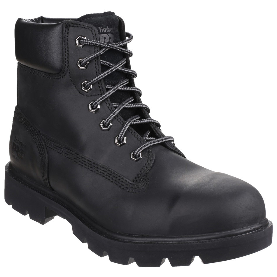 Sawhorse Black Lace up Safety Boot