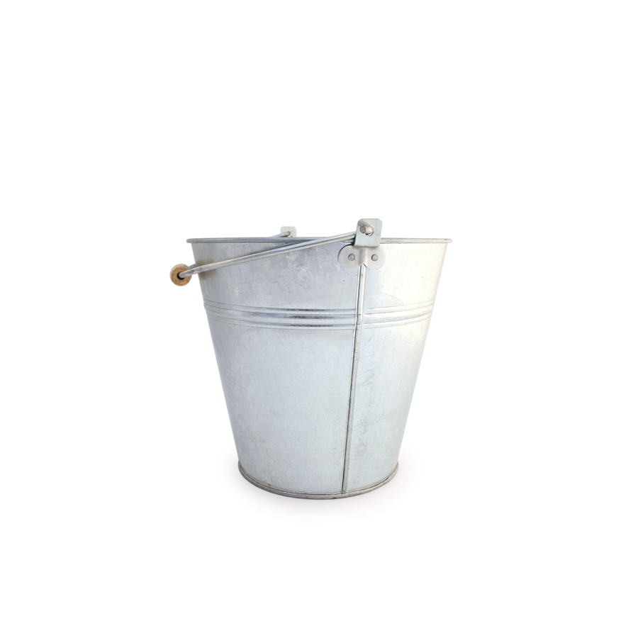 12 Litre Galvanised Bucket 