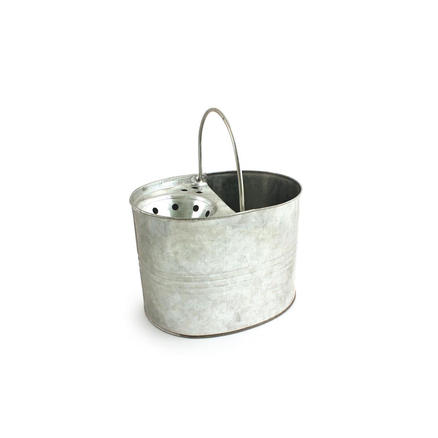 3 Gallon Galvanised Mop Bucket 