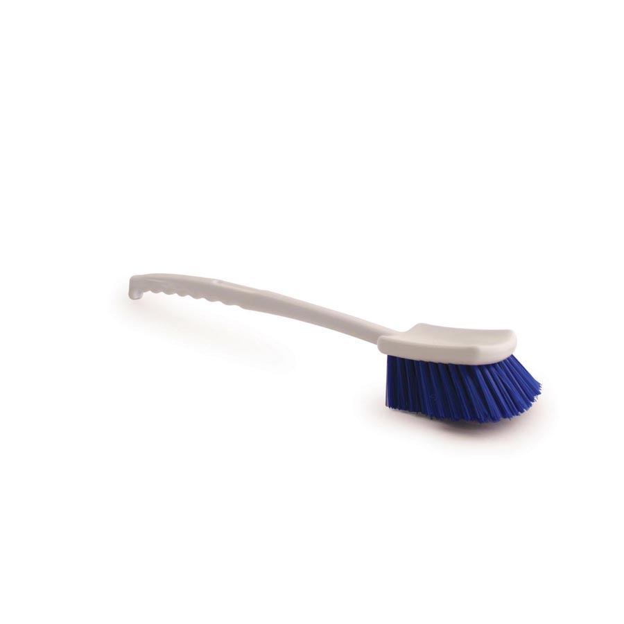 Hygiene Long Handled Blue Churn Brush