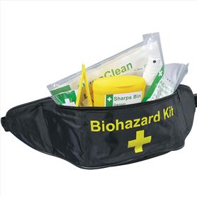 Sharps & Body Fluid Kit  In Bum Bag