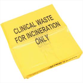 Clinical Waste Sacks Pk 50