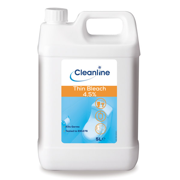 Cleanline Thin Bleach 4.5% 5L  8001064001
