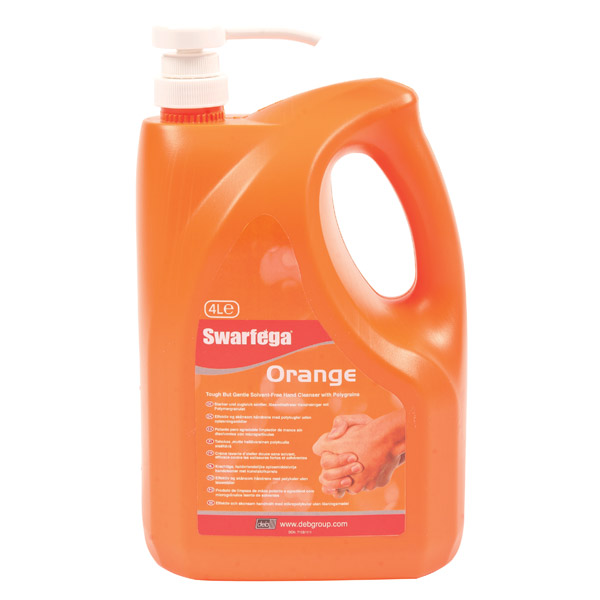 Swarfega Orange Pump 4L SOR4LMP