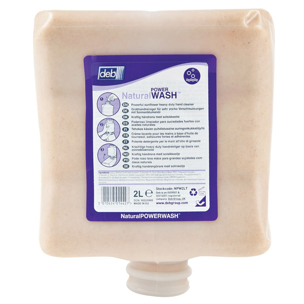 Deb Natural Power Wash 2L (CS 4) NPW2LT