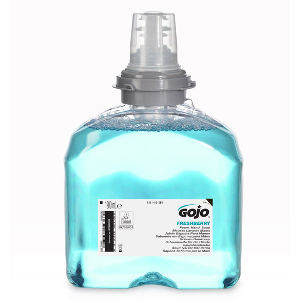 GOJO Freshberry Foam Hand Soap TFX 1200ML (CS 2) 5361-02-EEU