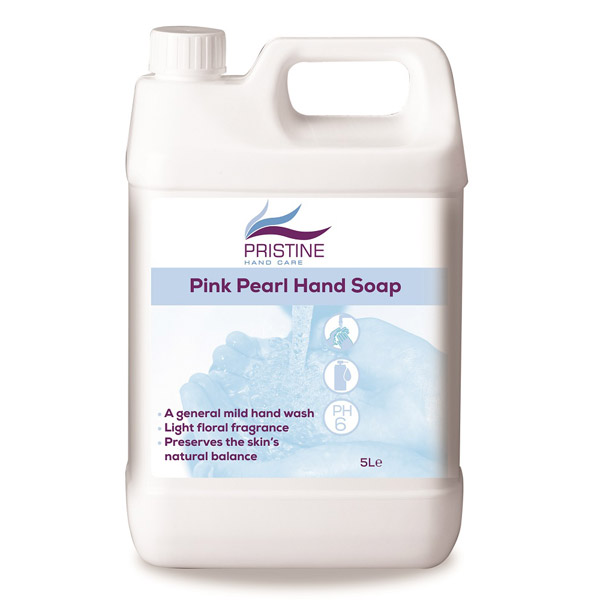 Pristine Pink Pearl Hand Soap 5L  CL1058