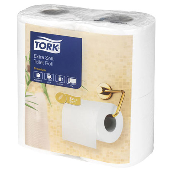 500 Sheets/Roll WC3531 Individually Wrapped Standard Rolls WestCraft Professional Bulk Toilet Paper for Business White 96 Rolls/Case 2-PLY 