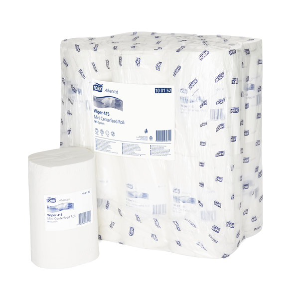 Tork Wiping Paper Mini Centrefeed 120M White (CS 12) 100152