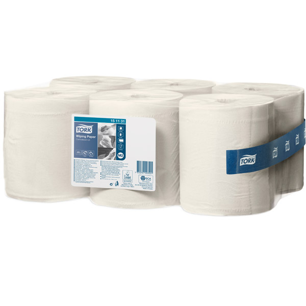 Tork Wiping Paper Centrefeed White 1 Ply 275M (CS 6) 151131