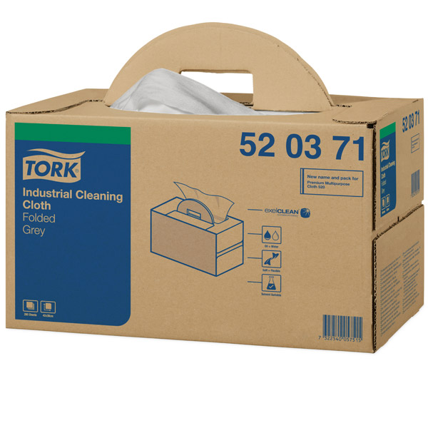 Tork Industrial Cleaning Cloth Handy Box 280Sht (EA) 520371