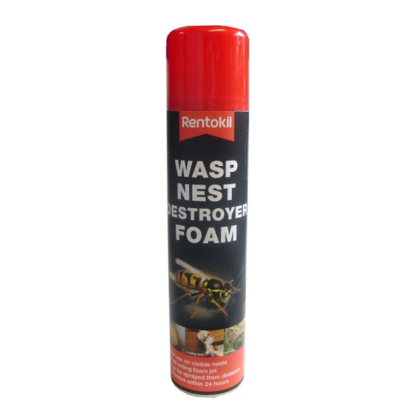 Rentokil PSW97 Wasp Destroyer Foam 300ml