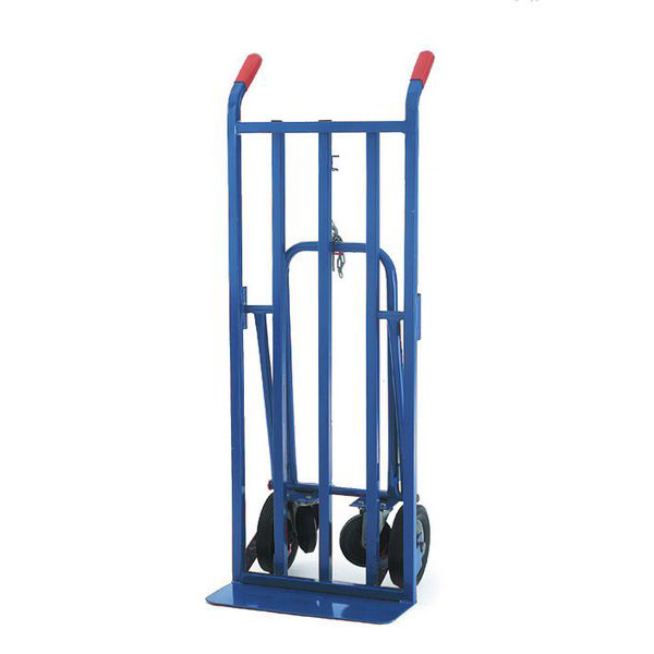 3 Way Convertible Sack Truck - Blue Powder Coated - 710 x 1280mm