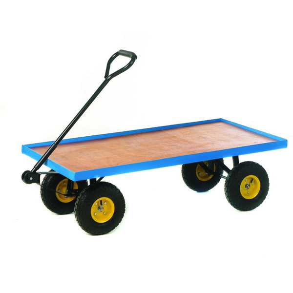 Rough Terrain Platform Truck - Flat base (Steel/Plywood)