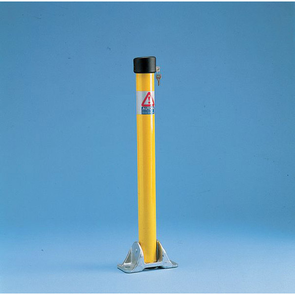 Yellow Powder Coated Post