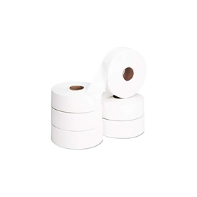 2 Ply Jumbo Toilet Roll 400M x 86mm x 60mm 1111 Sheets