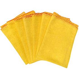 Yellow Dusters 50X40CM (PK 10) CG101