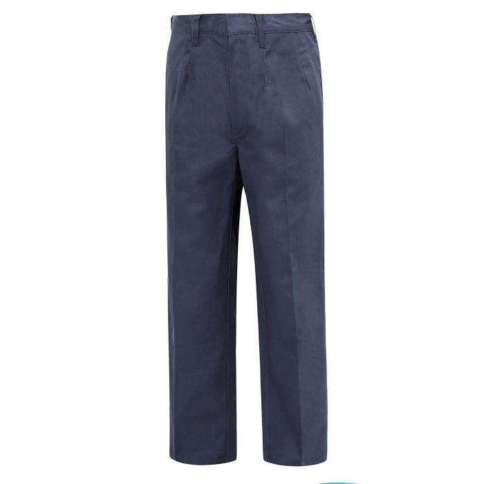 FR-COTTON TROUSER NAVY