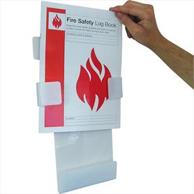 Fire Safety Log Book Holder with Free Log Book