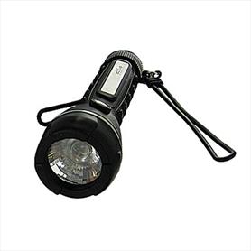 Black rubber Torch 2D